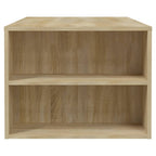 Tavolino da Salotto Rovere Sonoma 102x55x42cm Legno Compensato