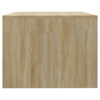 Tavolino da Salotto Rovere Sonoma 102x55x42cm Legno Compensato