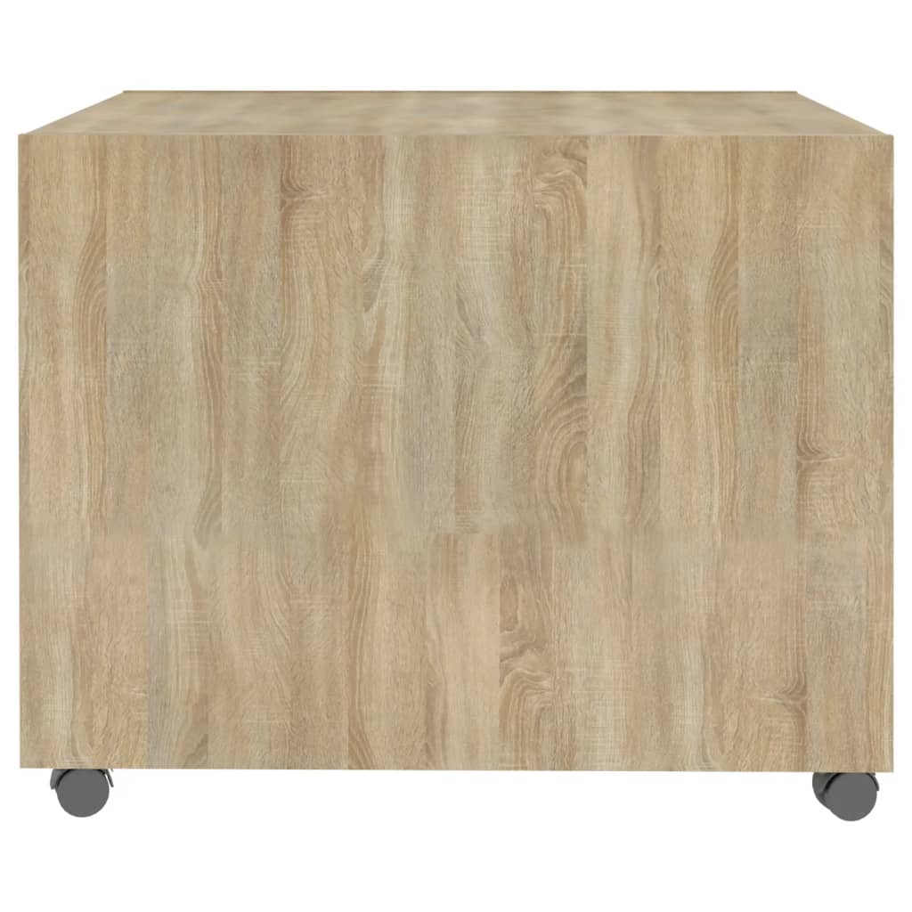 Tavolino da Salotto Rovere Sonoma 55x55x40 cm Legno Multistrato