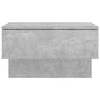 Comodini a Muro 2 pz Grigio Cemento
