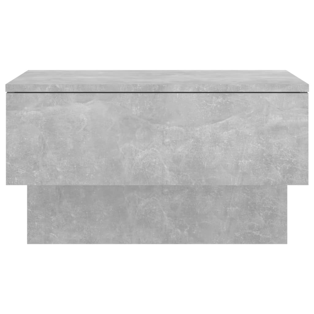 Comodini a Muro 2 pz Grigio Cemento