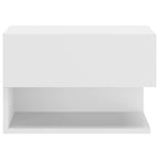 Comodino a Parete Bianco