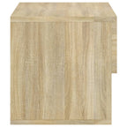 Comodini a Muro 2 pz Rovere Sonoma