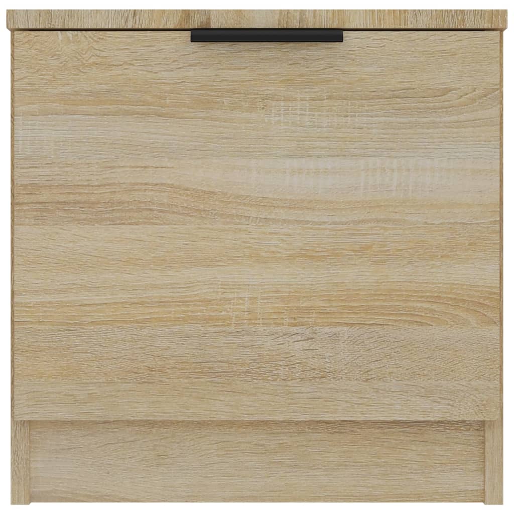 Comodini 2 pz Rovere Sonoma 40x39x40 cm