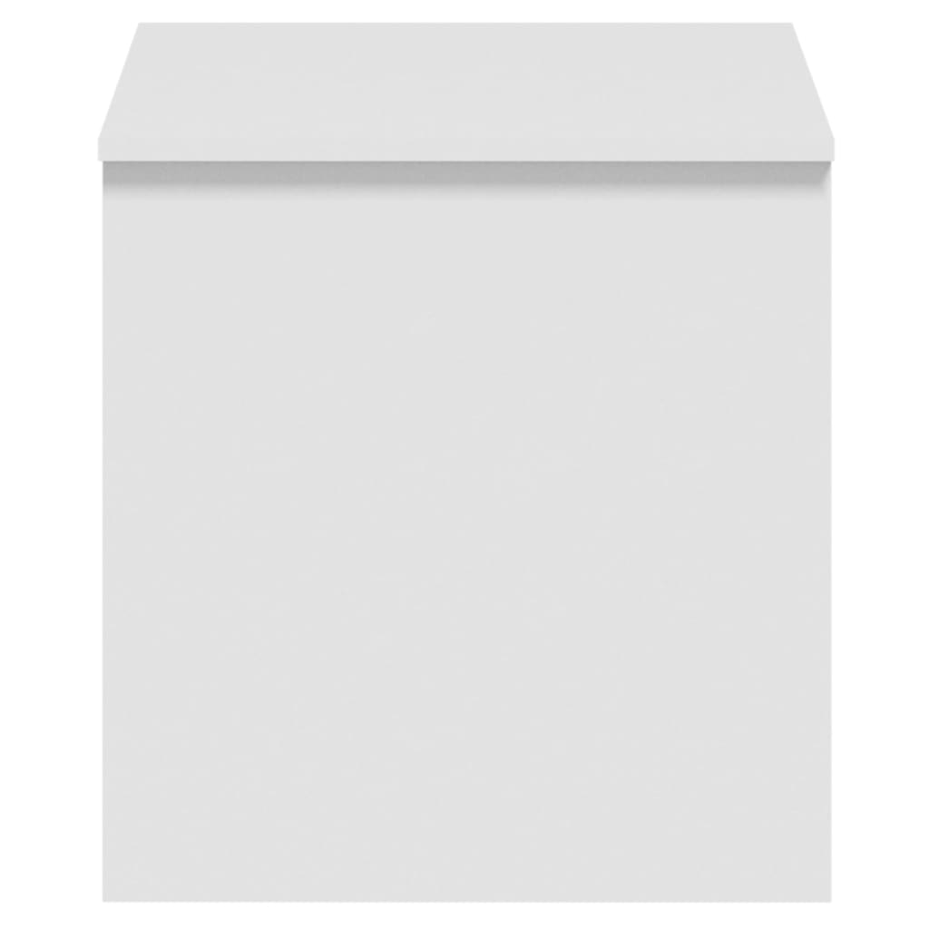 Tavolino da Salotto Bianco 102x50,5x52,5cm in Legno Multistrato