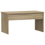 Tavolino Rovere Sonoma 102x50,5x52,5 cm in Legno Multistrato