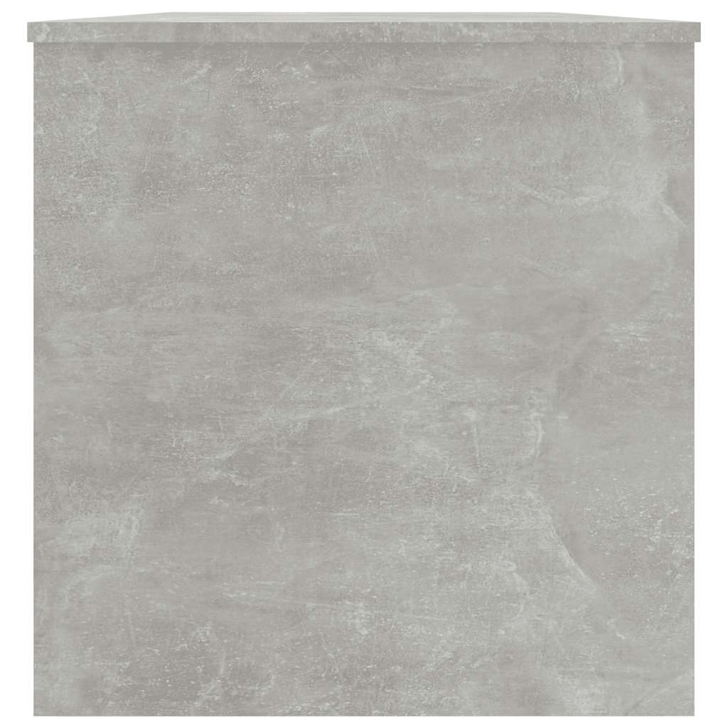 Tavolino Salotto Grigio Cemento 102x50x52,5cm Legno Multistrato