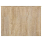 Tavolino Salotto Rovere Sonoma 80x55,5x41,5cm Legno Multistrato