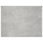 Tavolino Grigio Cemento 80x55,5x41,5 cm in Legno Multistrato
