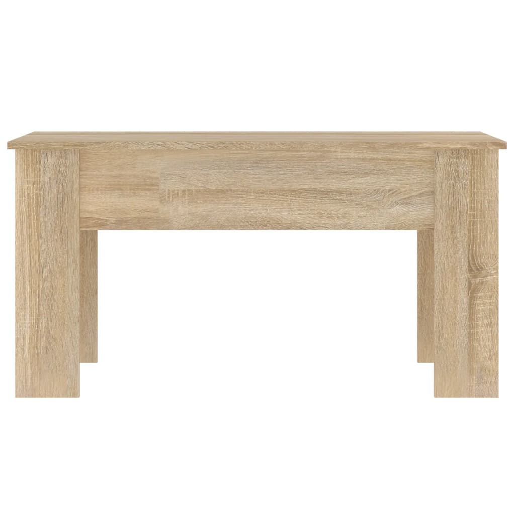 Tavolino da Salotto Rovere Sonoma 101x49x52cm Legno Multistrato