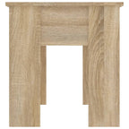 Tavolino da Salotto Rovere Sonoma 101x49x52cm Legno Multistrato