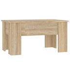 Tavolino da Salotto Rovere Sonoma 79x49x41 cm Legno Multistrato