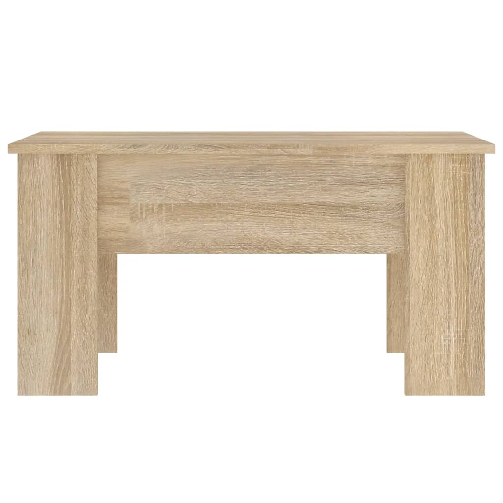 Tavolino da Salotto Rovere Sonoma 79x49x41 cm Legno Multistrato