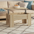 Tavolino da Salotto Rovere Sonoma 79x49x41 cm Legno Multistrato