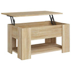 Tavolino da Salotto Rovere Sonoma 79x49x41 cm Legno Multistrato