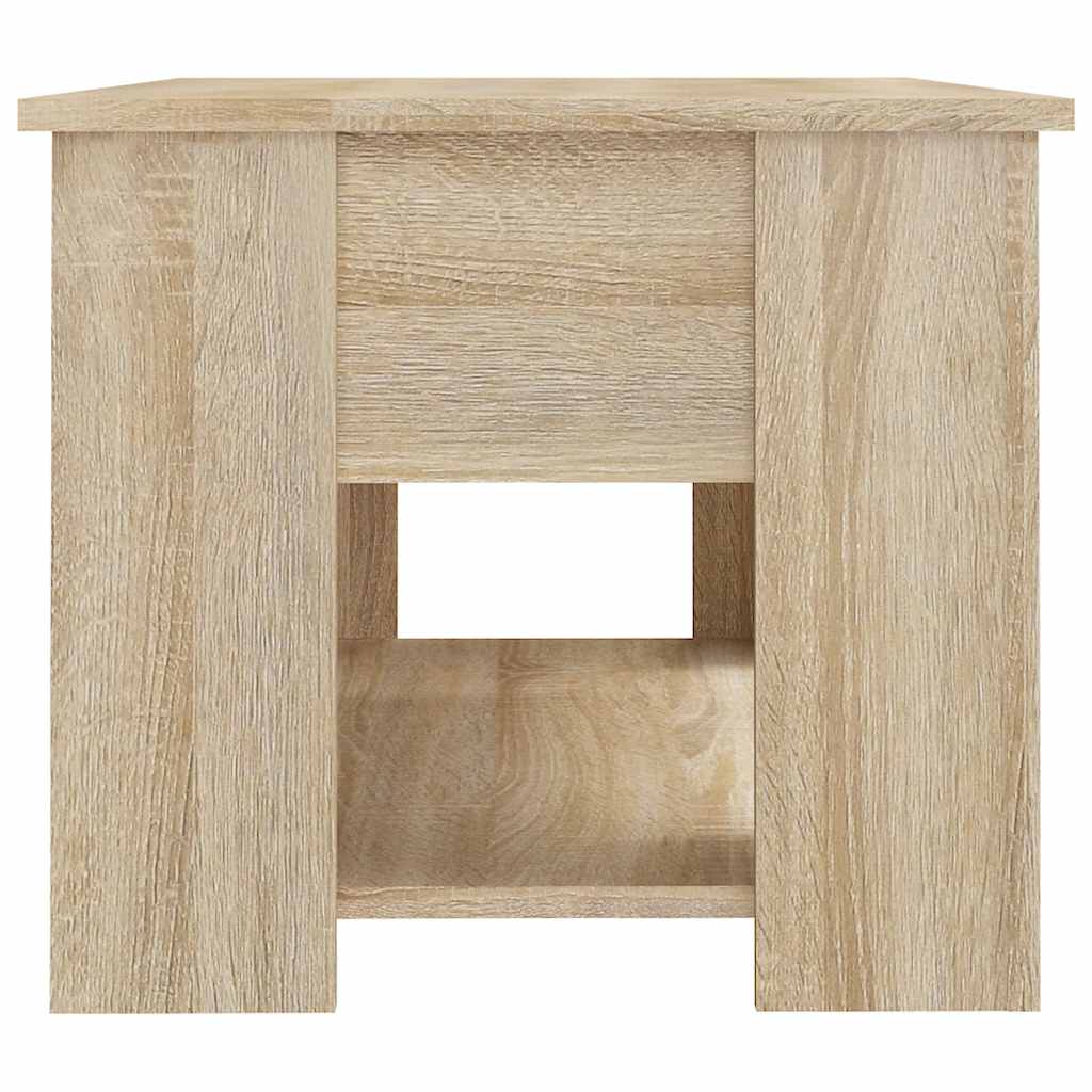 Tavolino da Salotto Rovere Sonoma 79x49x41 cm Legno Multistrato