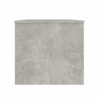 Tavolino Grigio Cemento 102x50,5x46,5 cm in Legno Multistrato