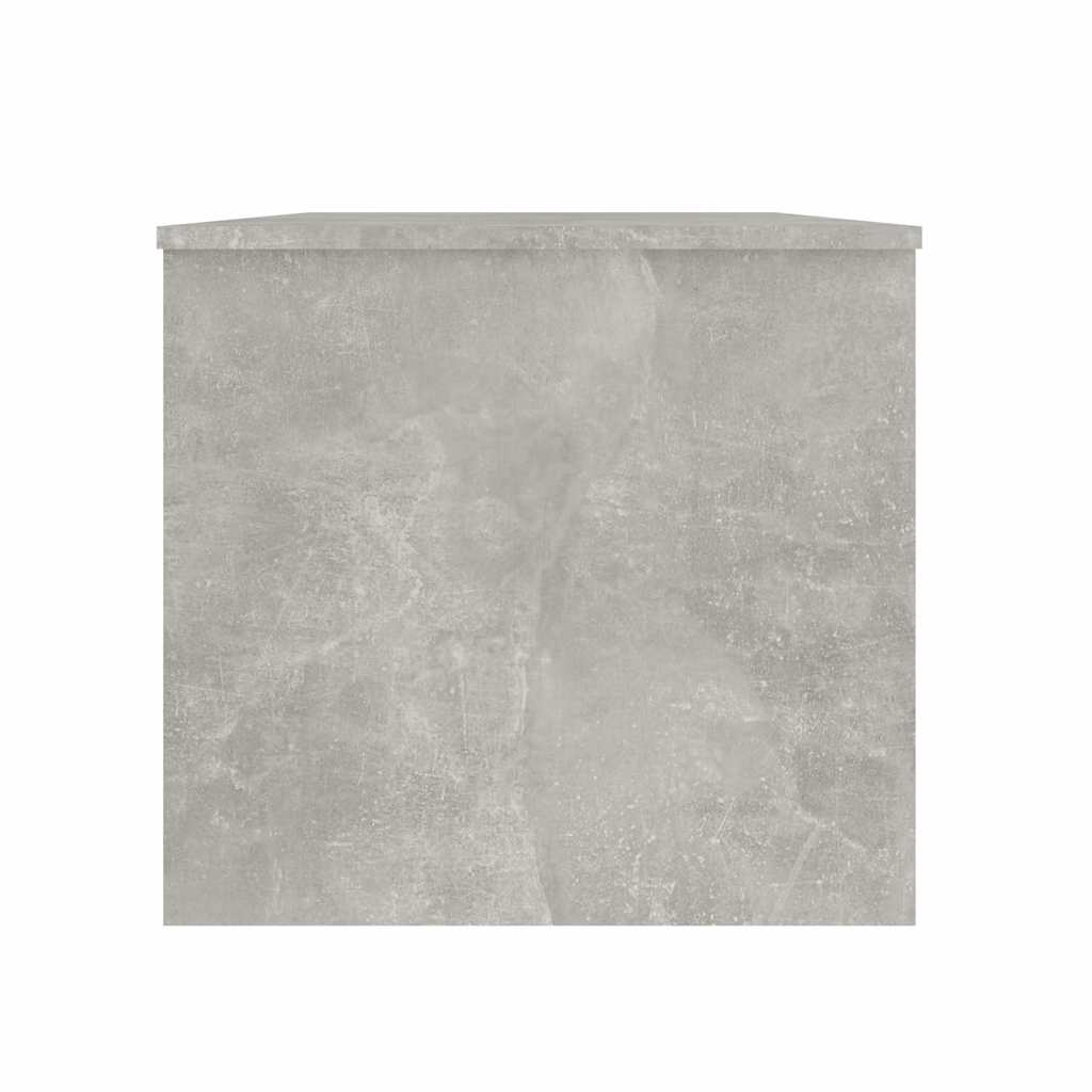 Tavolino Grigio Cemento 102x50,5x46,5 cm in Legno Multistrato