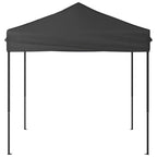 Tenda per Feste Pieghevole Antracite 2x2 m