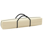 Tenda per Feste Pieghevole con Pareti Laterali Crema 2x2 m