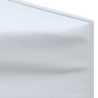 Tenda per Feste Pieghevole con Pareti Laterali Bianco 2x2 m
