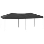 Tenda per Feste Pieghevole Antracite 3x6 m