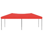 Tenda per Feste Pieghevole Rosso 3x6 m
