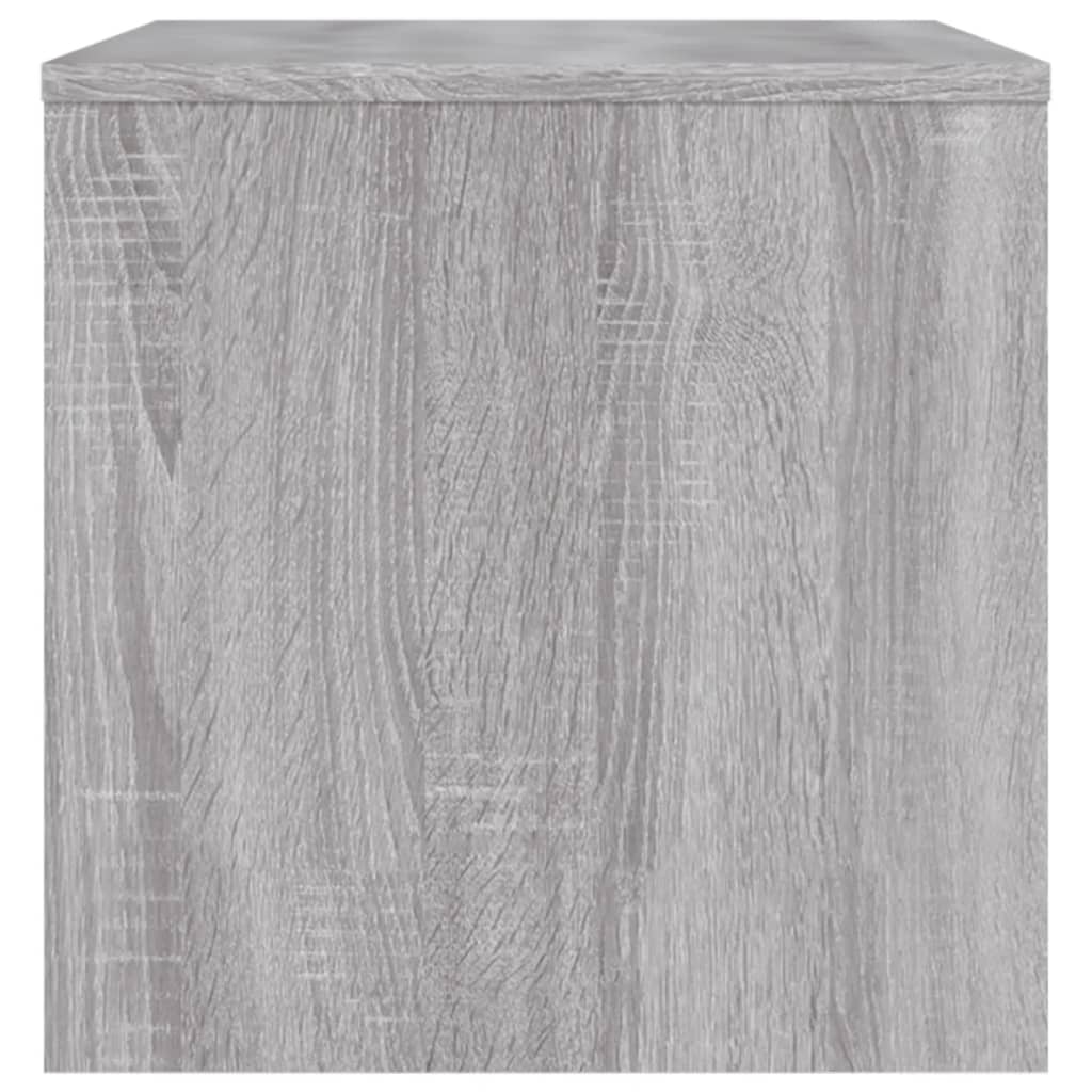 Mobile Porta TV Grigio Sonoma 80x40x40 cm in Legno Multistrato