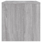 Mobile Porta TV Grigio Sonoma 80x40x40 cm in Legno Multistrato