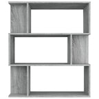 Libreria/Divisorio Grigio Sonoma 80x24x96 cm Legno Ingegnerizzato