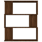 Libreria/Divisorio Rovere Marrone 80x24x96 cm Legno Ingegnerizzato