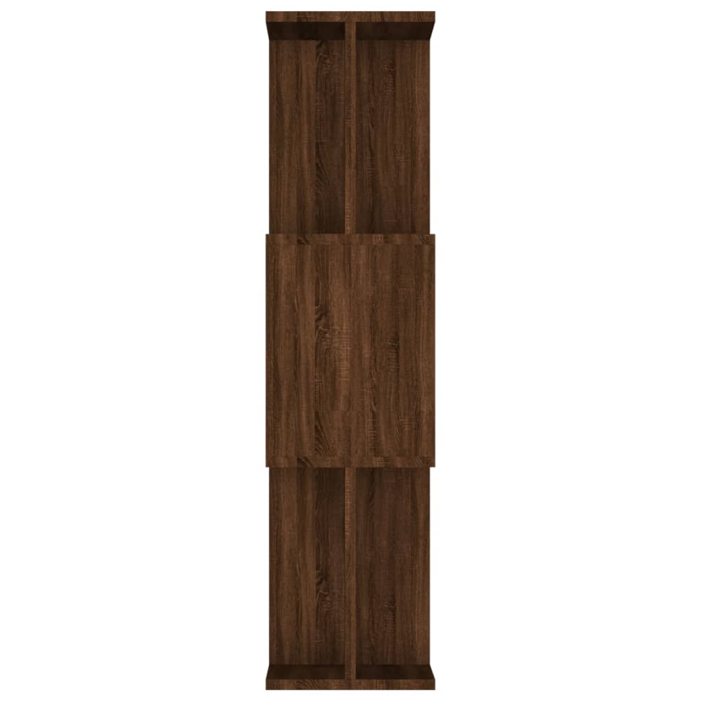 Libreria/Divisorio Rovere Marrone 80x24x96 cm Legno Ingegnerizzato