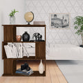 Libreria/Divisorio Rovere Marrone 80x24x96 cm Legno Ingegnerizzato