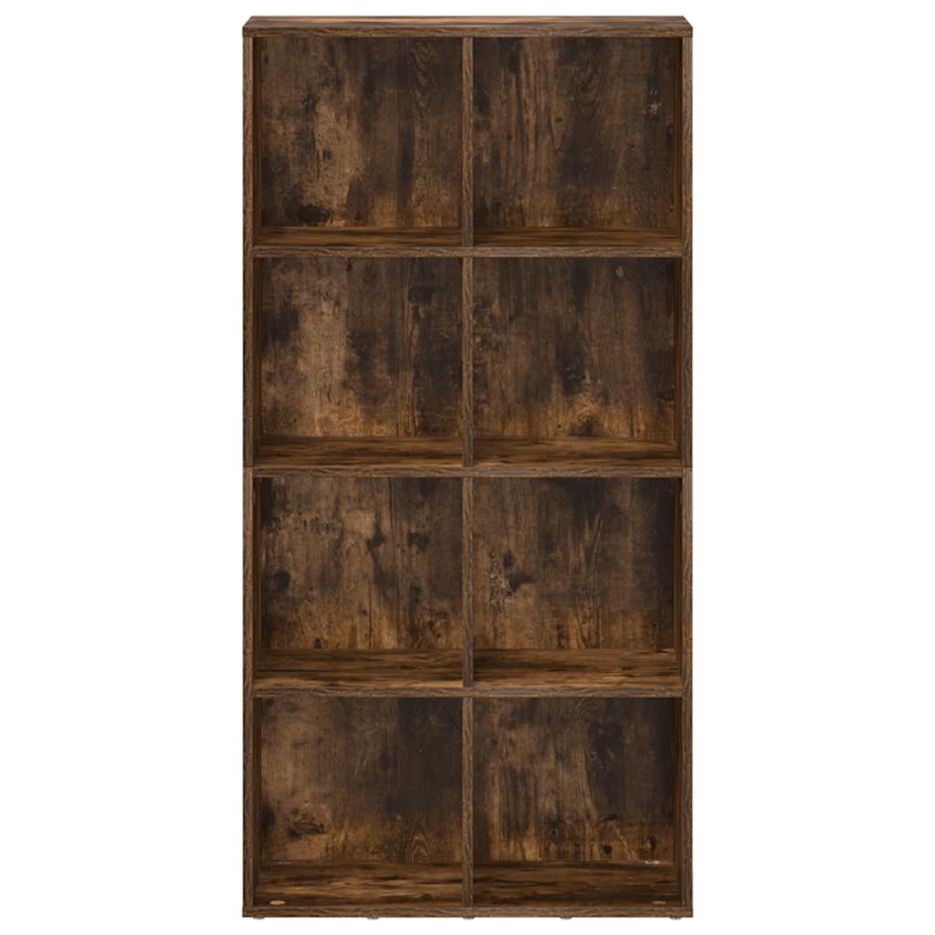 Libreria/Credenza Rovere Fumo 66x30x130 cm in Legno Multistrato