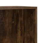 Libreria/Credenza Rovere Fumo 66x30x130 cm in Legno Multistrato