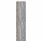 Libreria/Credenza Grigio Sonoma 66x30x130 cm Legno Multistrato