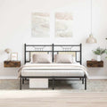 Comodini Pensili Rovere Fumo 2pz 40x30x15 cm Legno Multistrato