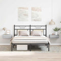 Comodini Pensili Grigio Sonoma 2pz 40x30x15cm Legno Multistrato
