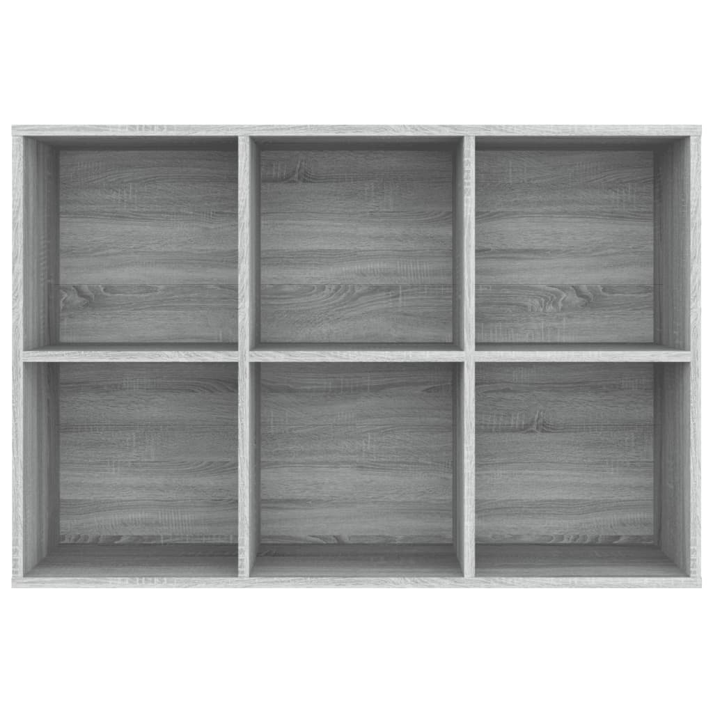Libreria/Credenza Grigio Sonoma 66x30x98 cm Legno Multistrato