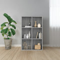 Libreria/Credenza Grigio Sonoma 66x30x98 cm Legno Multistrato