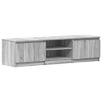 Mobile TV Grigio Sonoma 140x40x35,5 cm in Legno Multistrato