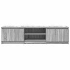 Mobile TV Grigio Sonoma 140x40x35,5 cm in Legno Multistrato