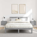 Comodini Grigio Sonoma 2 pz 40x30x30 cm in Legno Multistrato