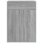 Scarpiera Grigio Sonoma 60x35x84 cm in Legno Multistrato