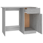 Scrivania Grigio Sonoma 100x50x76 cm in Legno Multistrato