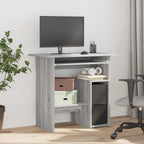 Scrivania Grigio Sonoma 80x45x74 cm in Legno Multistrato