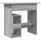 Scrivania Grigio Sonoma 80x45x74 cm in Legno Multistrato
