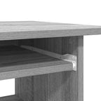 Scrivania Grigio Sonoma 80x45x74 cm in Legno Multistrato
