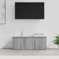Mobile Porta TV Grigio Sonoma 80x34x30 cm in Legno Multistrato
