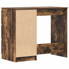 Scrivania Rovere Fumo 90x45x76 cm in Legno Multistrato